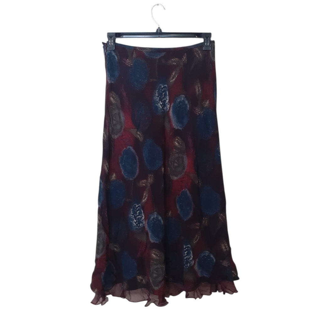 Vintage Emanuel Ungaro Parallele Paris A-Line Skirt Wool Size IT 12